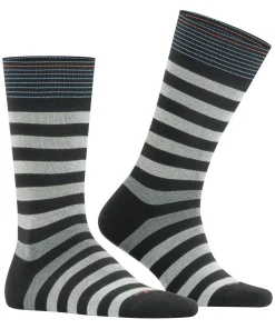 Burlington Blackpool herensokken, zwart (black)
