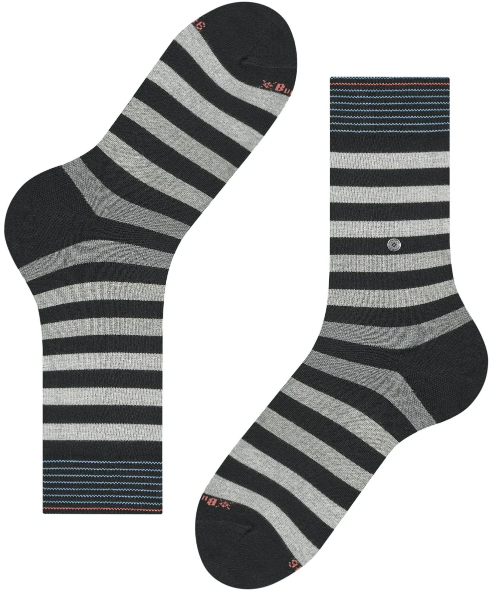 Burlington Blackpool herensokken, zwart (black)