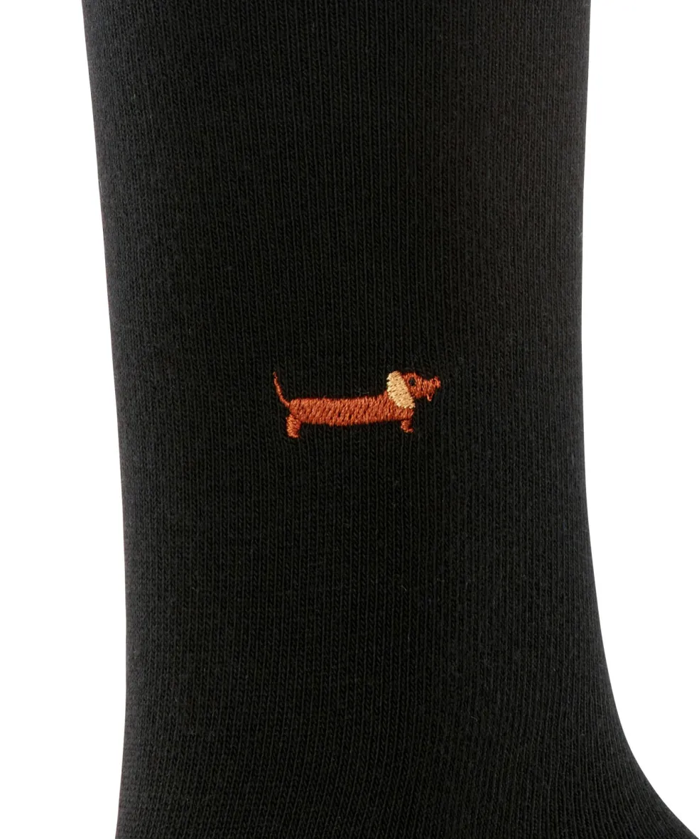 Burlington Brit Style damessokken, zwart (black)