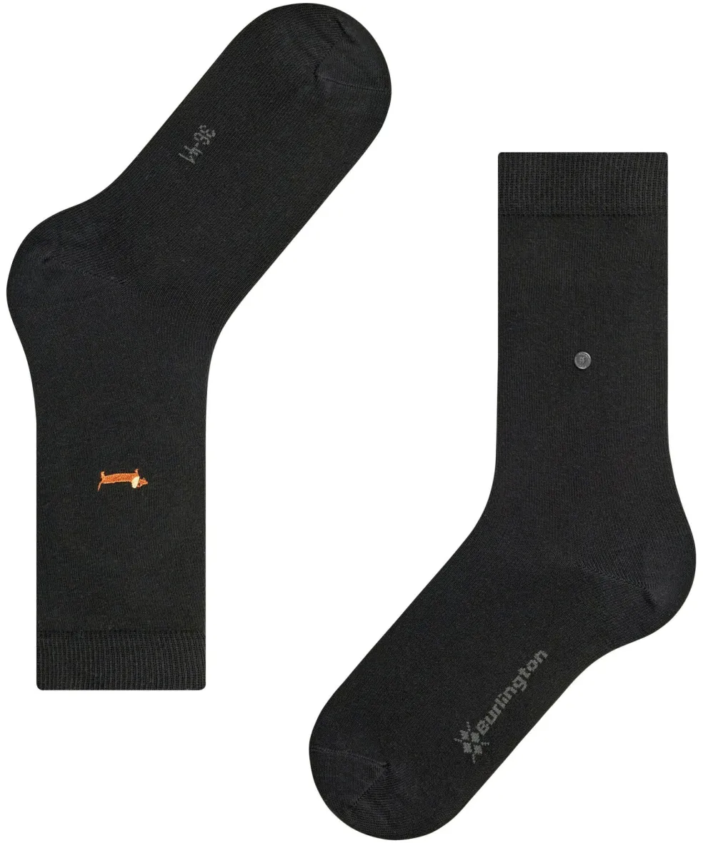 Burlington Brit Style damessokken, zwart (black)