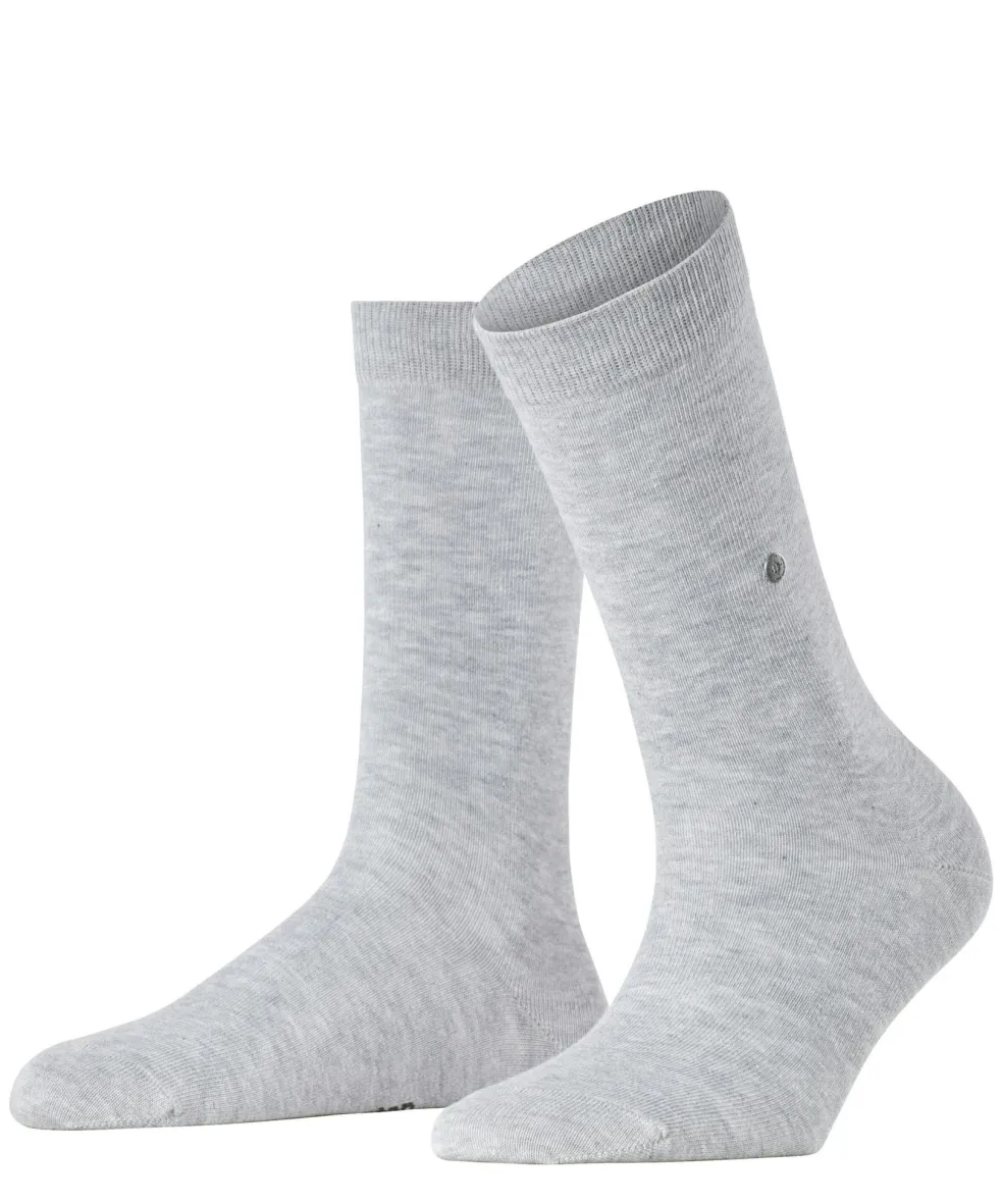 Burlington Brit Style damessokken, blauw (arctic mel.)