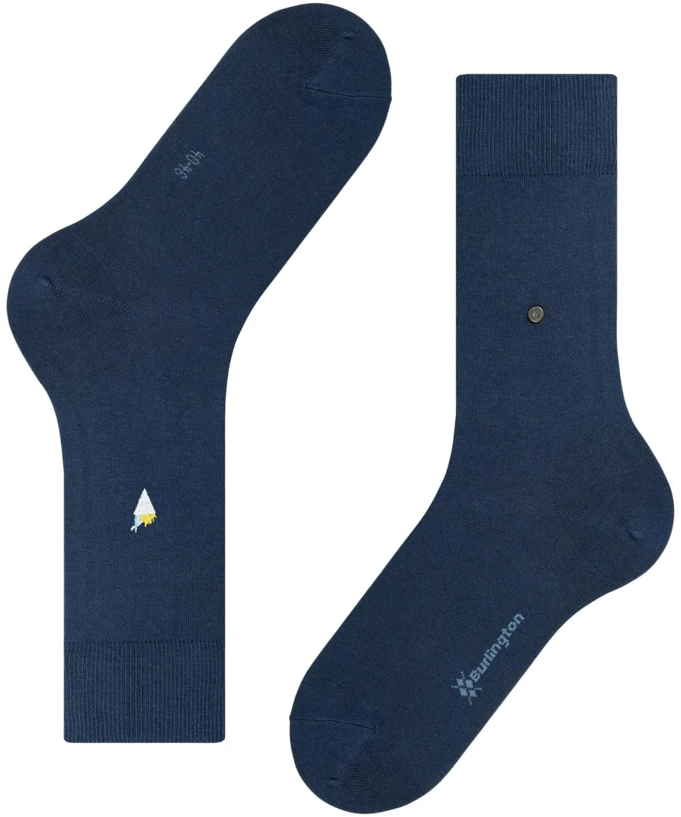 Burlington Brit Style herensokken, blauw (marine)