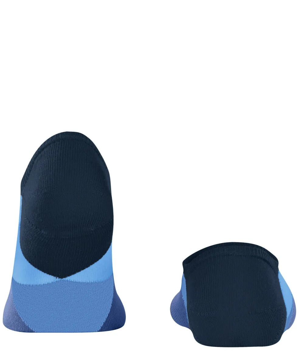 Burlington Clyde heren sneakersokken, blauw (marine)