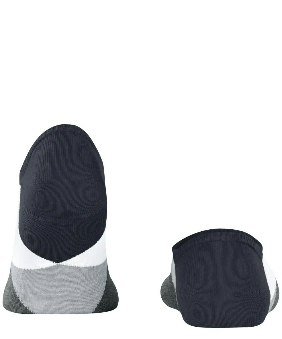 Burlington Clyde heren sneakersokken, zwart (black)