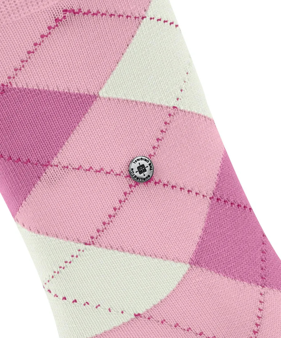 Burlington Covent Garden damessokken, roze (rose)