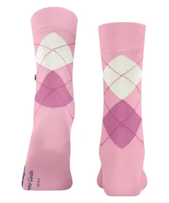 Burlington Covent Garden damessokken, roze (rose)