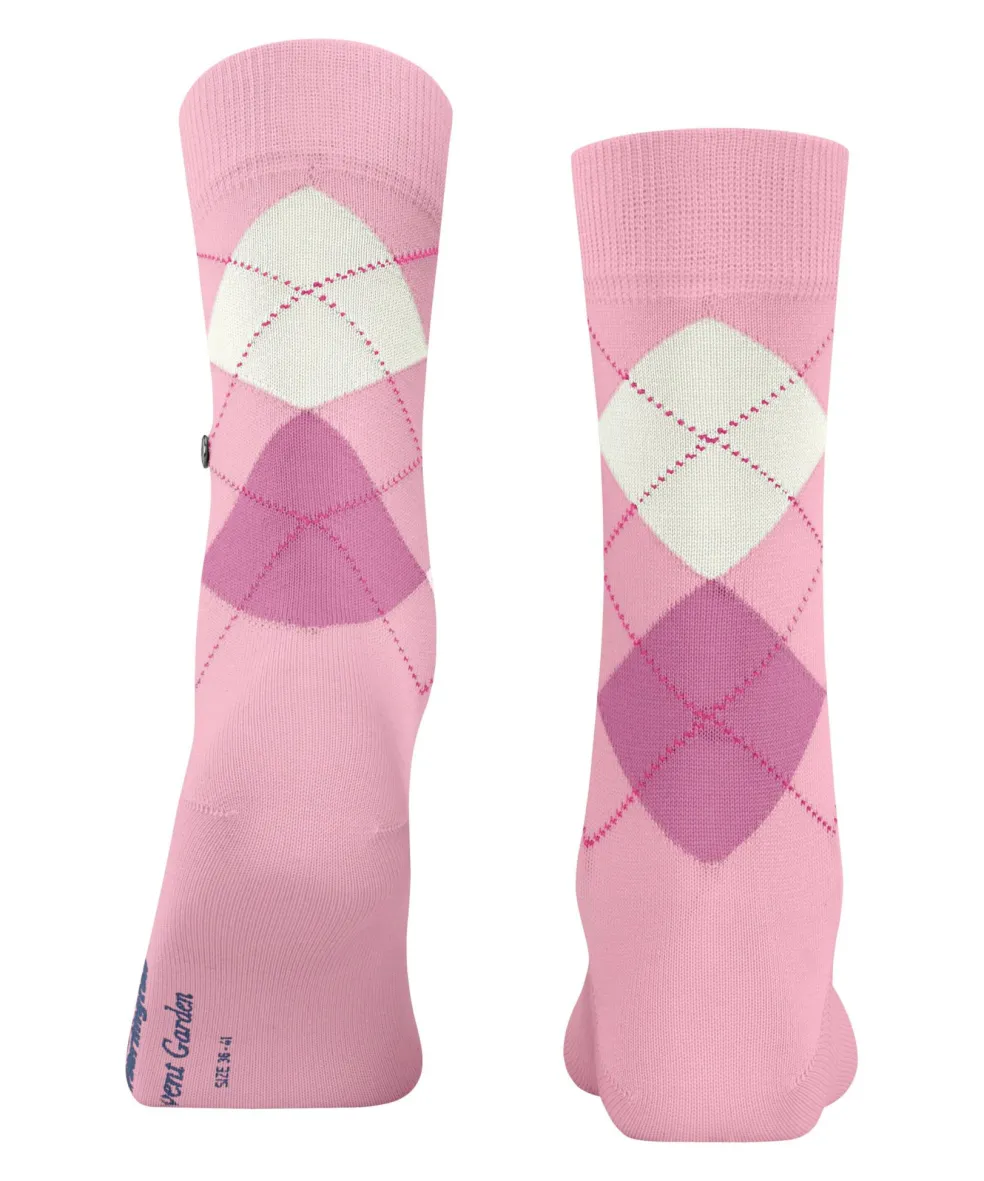 Burlington Covent Garden damessokken, roze (rose)