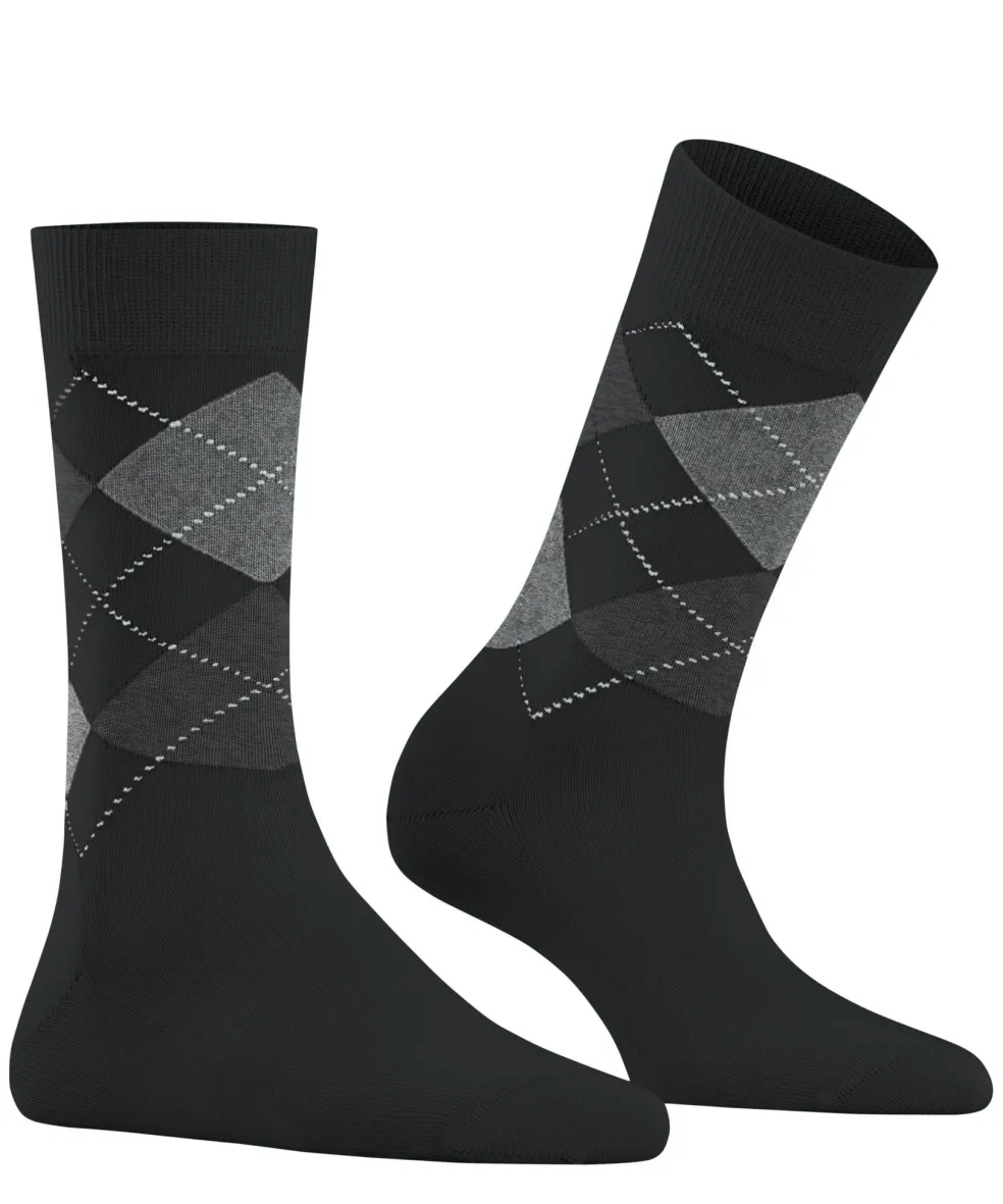 Burlington Covent Garden damessokken, zwart (black)