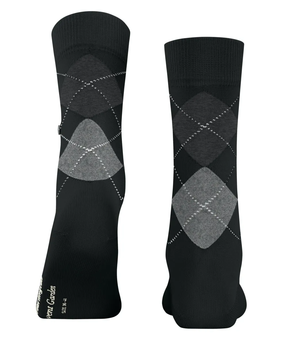 Burlington Covent Garden damessokken, zwart (black)