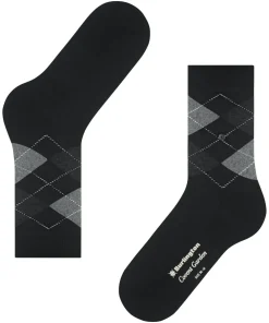 Burlington Covent Garden damessokken, zwart (black)