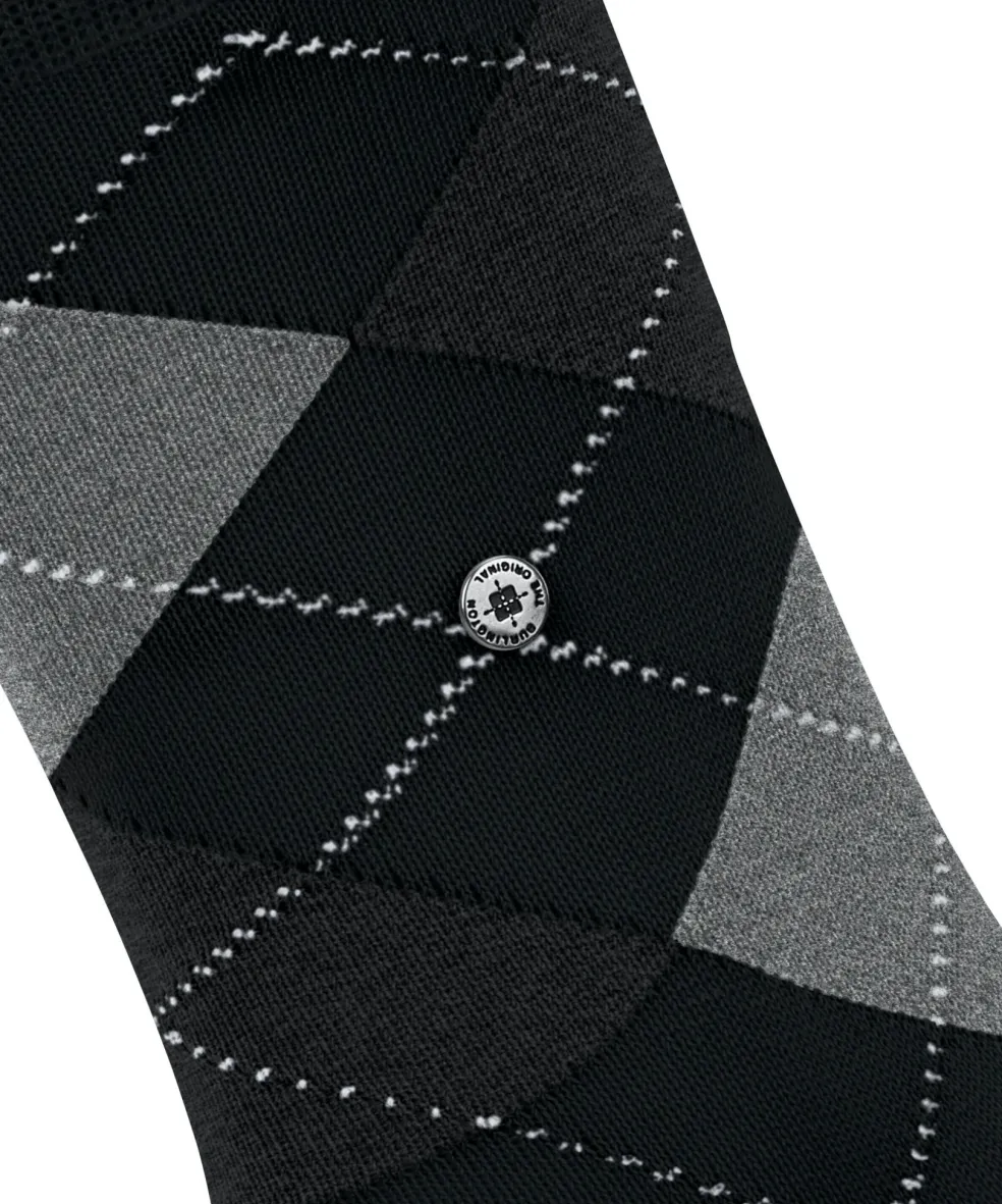 Burlington Covent Garden damessokken, zwart (black)