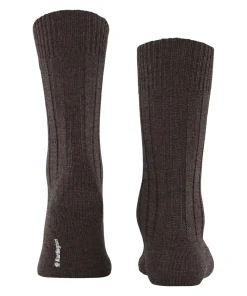 Burlington Dover herensokken, bruin (brown mel.)