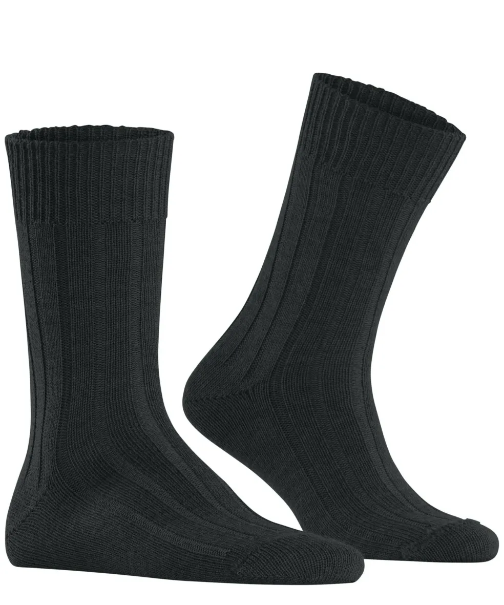 Burlington Dover herensokken, zwart (black)