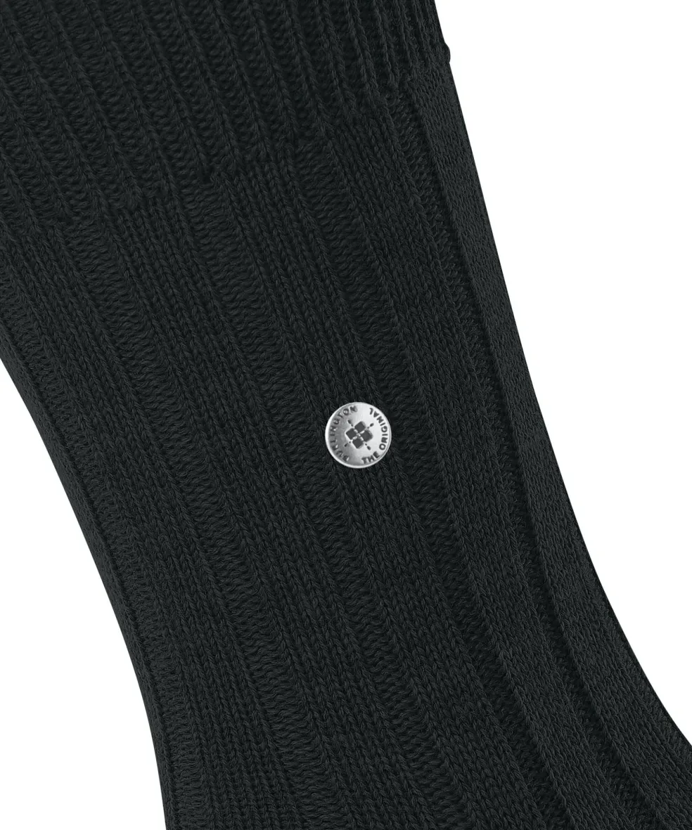 Burlington Dover herensokken, zwart (black)
