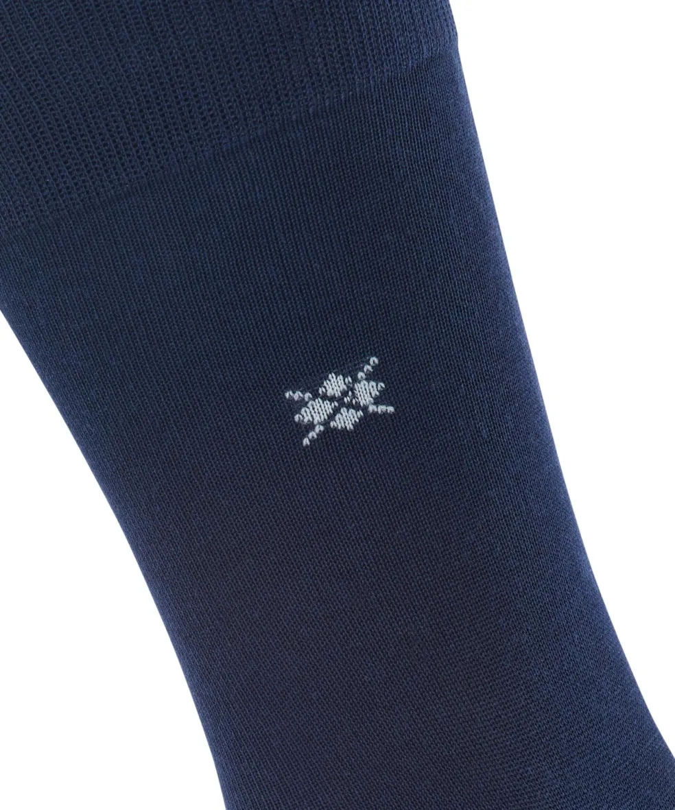 Burlington Dublin herensokken, blauw (marine)