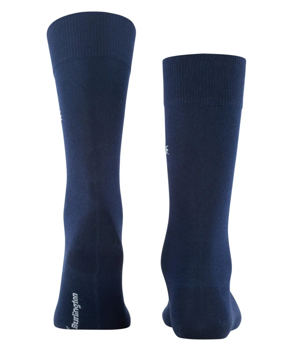 Burlington Dublin herensokken, blauw (marine)