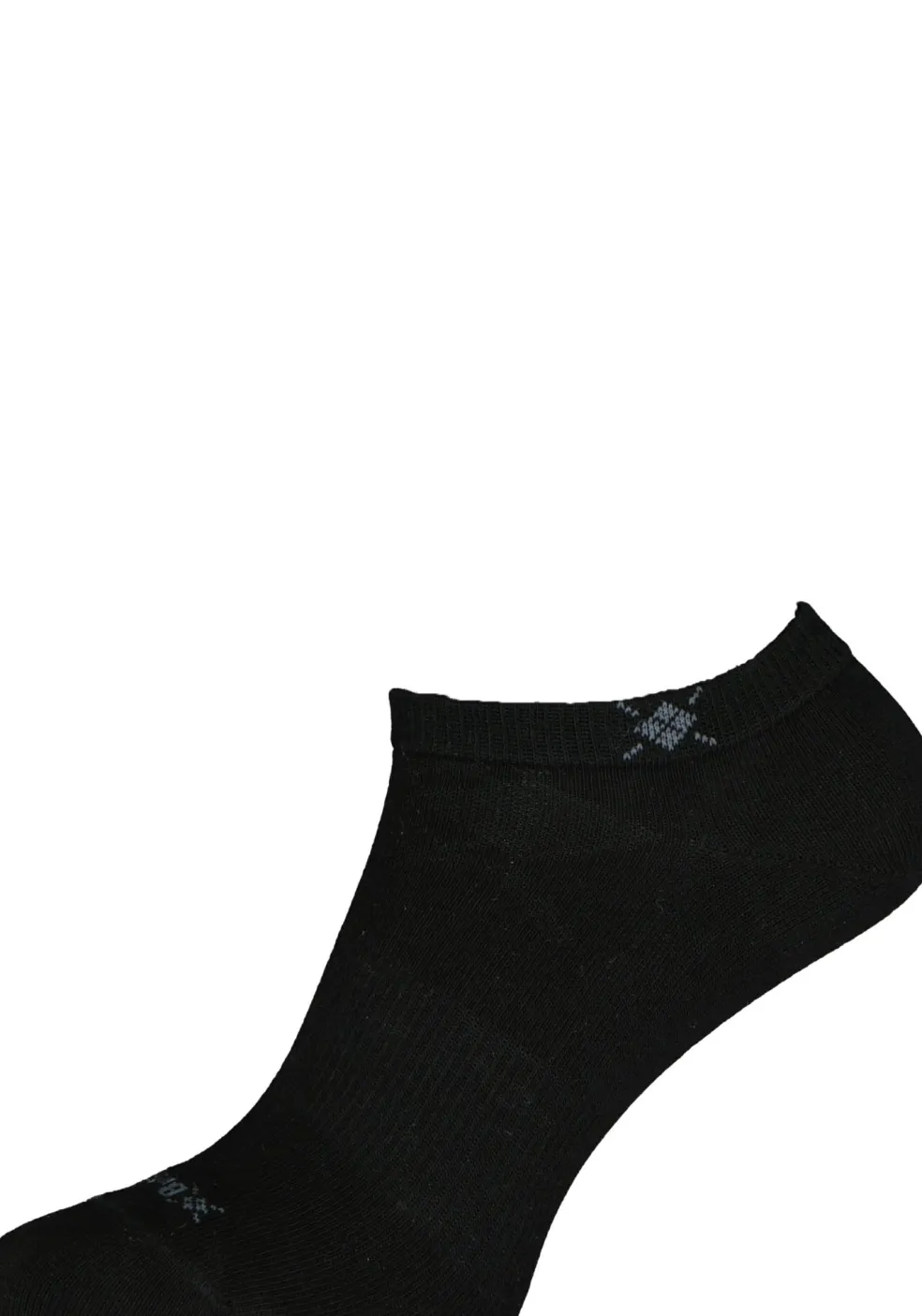 Burlington Everyday dames enkelsokken (2-pack), katoen, zwart