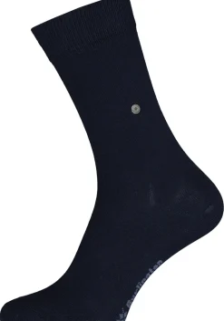 Burlington Everyday damessokken (2-pack), katoen, marine blauw en geruit