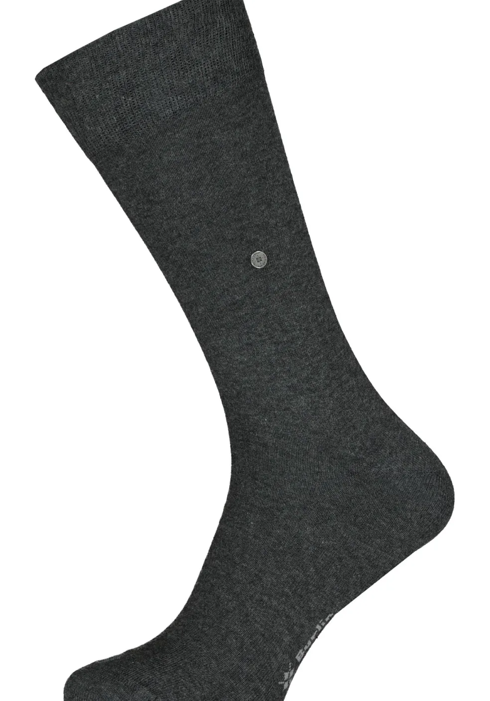Burlington Everyday herensokken (2-pack), katoen, antraciet grijs