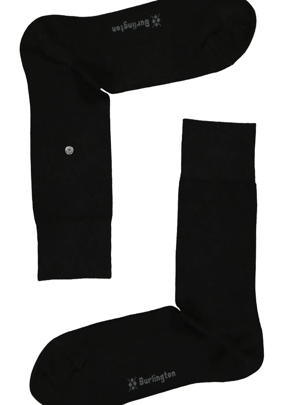Burlington Everyday herensokken (2-pack), katoen, zwart en geruit