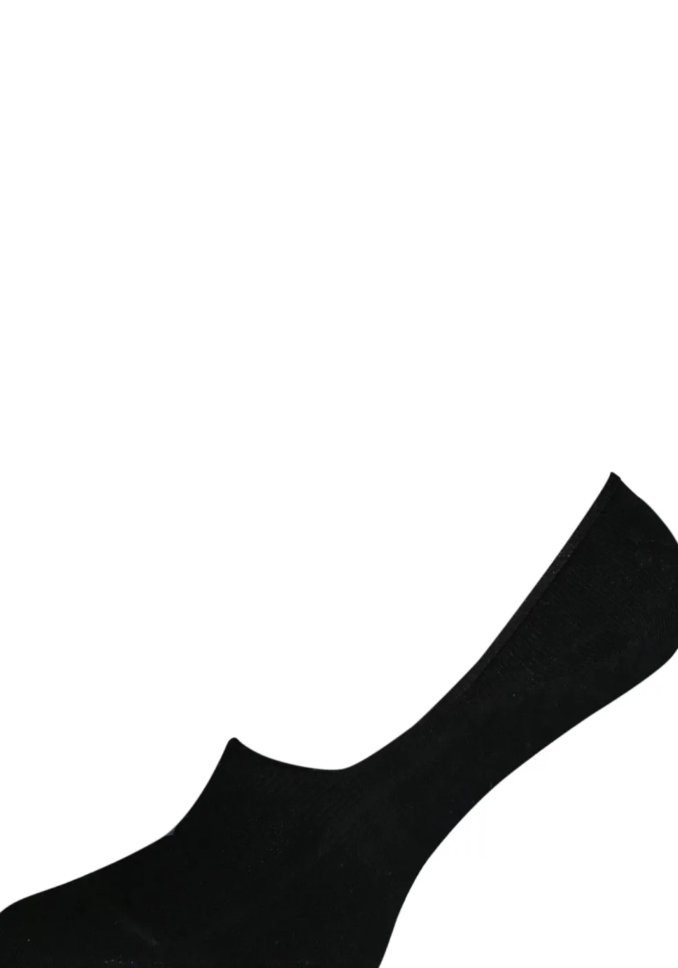 Burlington Everyday invisible herensokken (2-pack), katoen, zwart