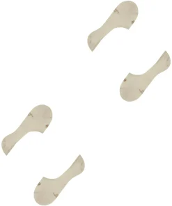 Burlington Everyday 2-Pack heren invisible sokken, beige (gravel)