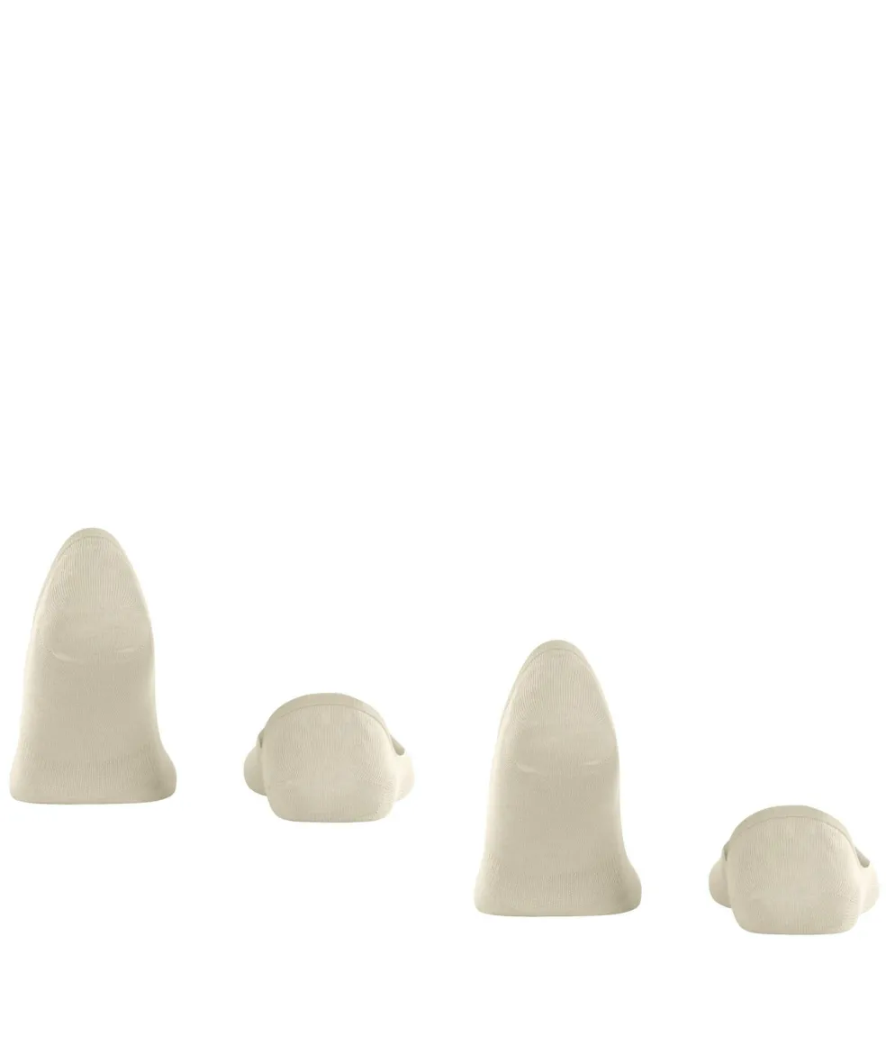 Burlington Everyday 2-Pack heren invisible sokken, beige (gravel)