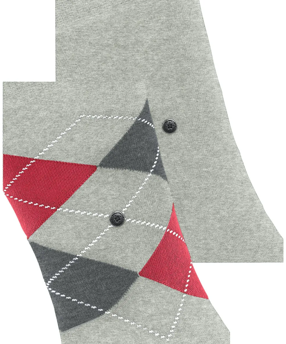 Burlington Everyday 2-Pack herensokken, grijs (lt. heather)