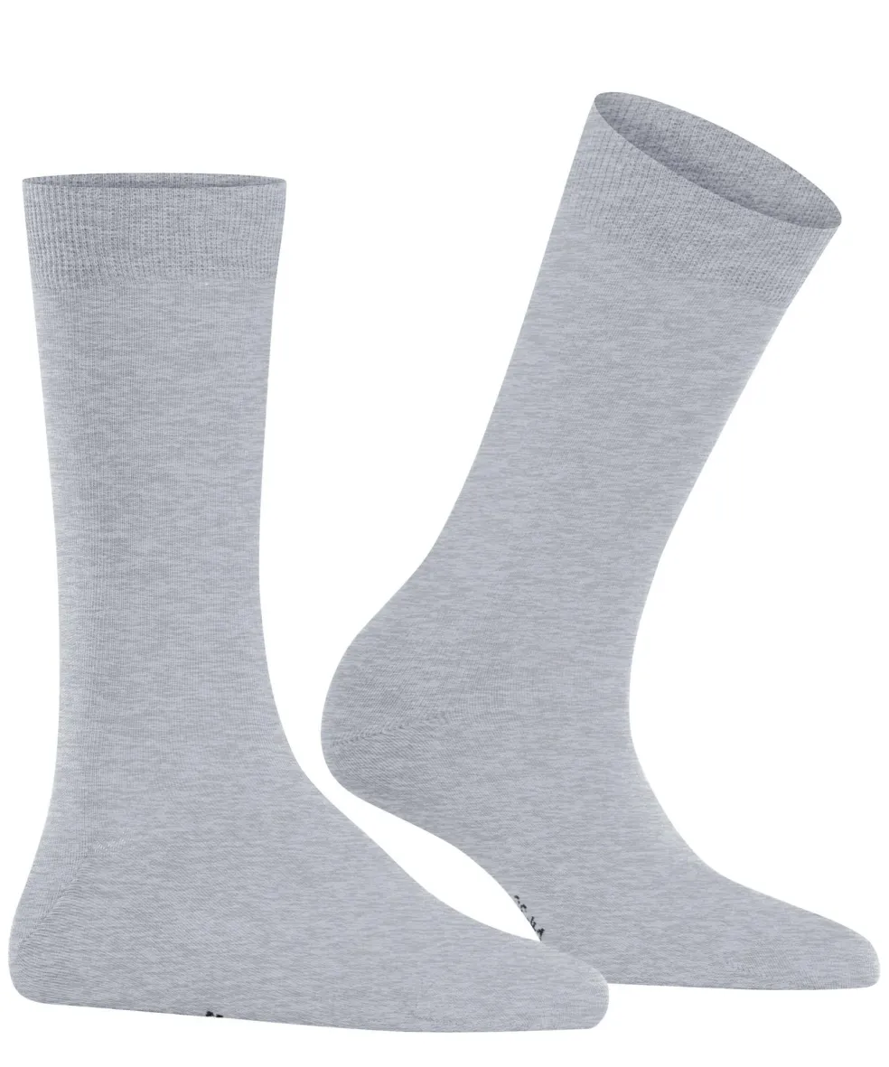Burlington Lady damessokken, blauw (arctic mel.)