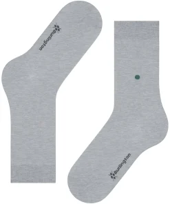 Burlington Lady damessokken, blauw (arctic mel.)