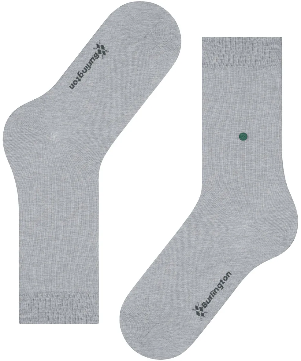 Burlington Lady damessokken, blauw (arctic mel.)