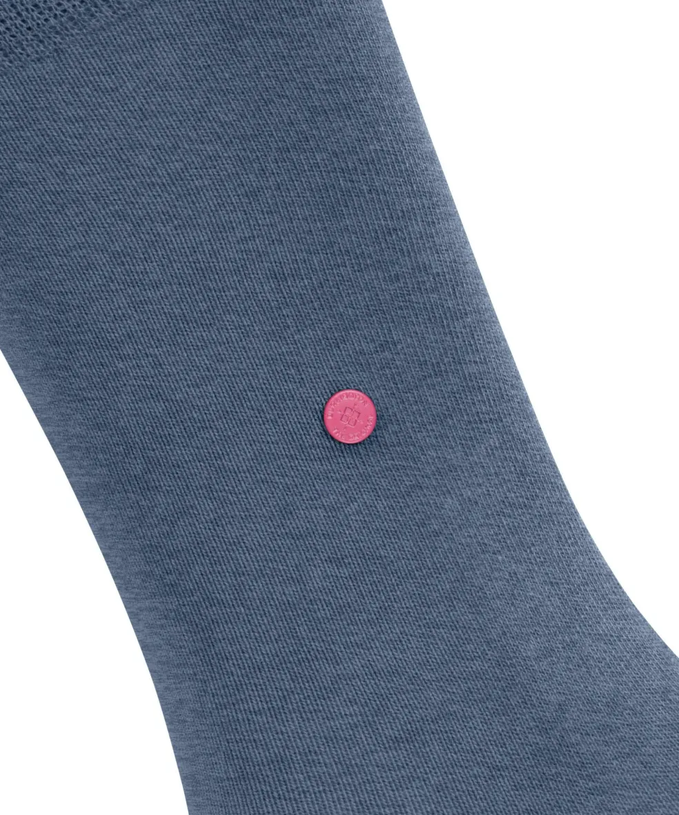 Burlington Lady damessokken, blauw (light jeans)