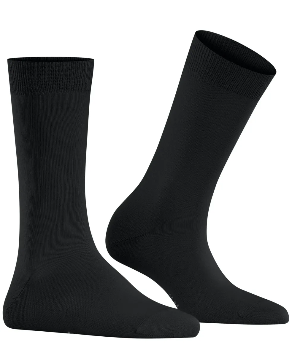 Burlington Lady damessokken, zwart (black)