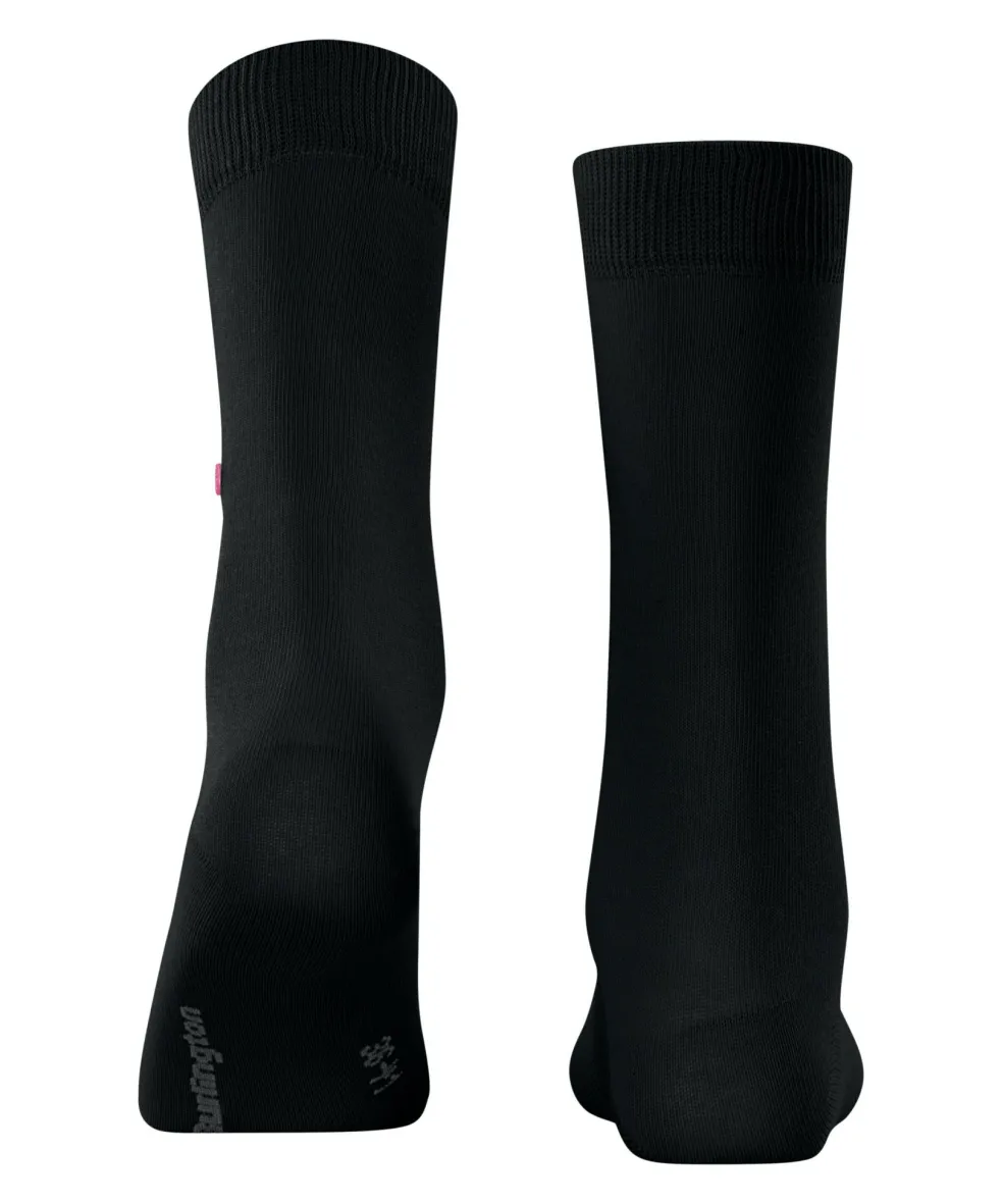 Burlington Lady damessokken, zwart (black)