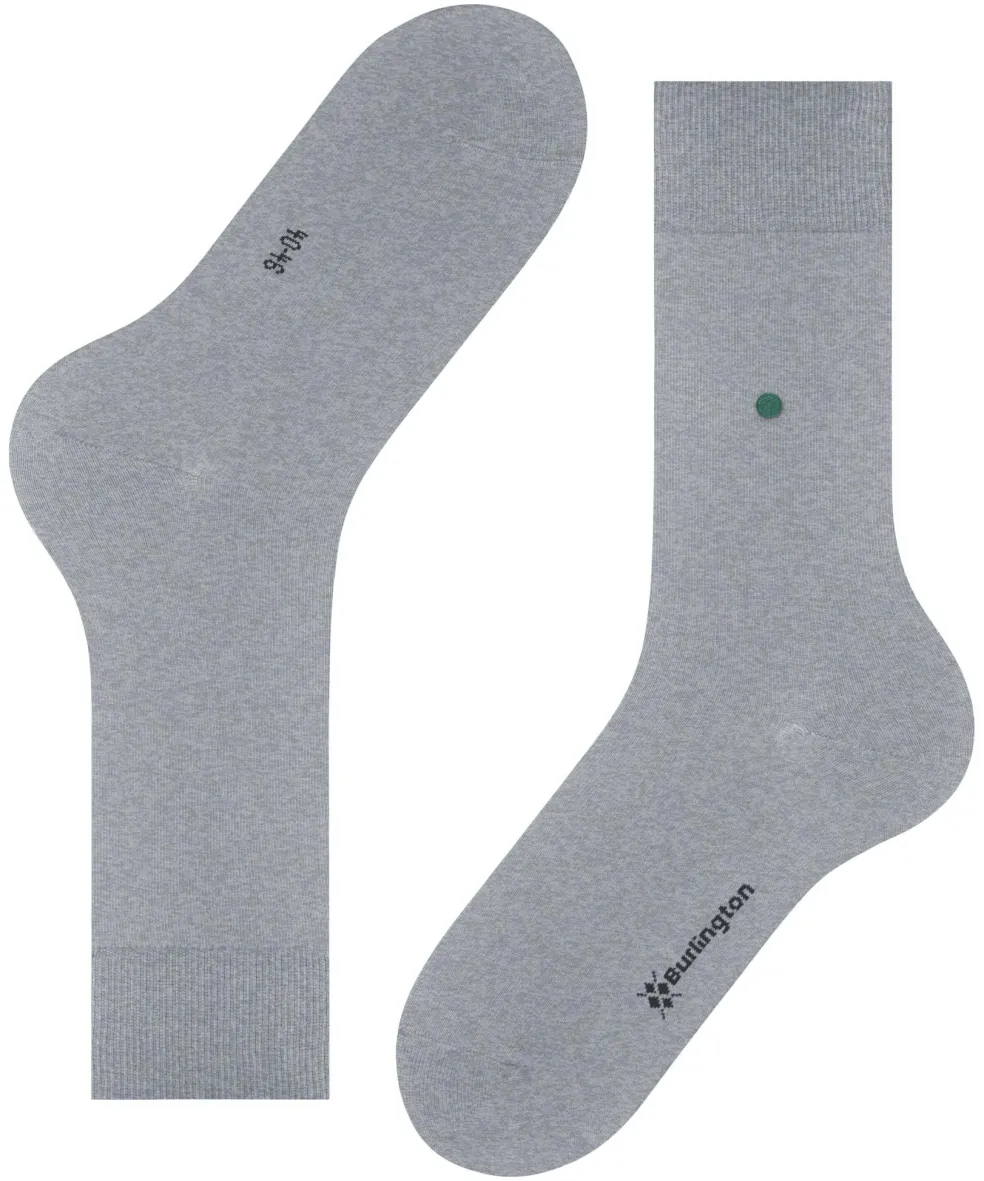 Burlington Lord herensokken, blauw (arctic mel.)