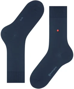Burlington Lord herensokken, blauw (marine)