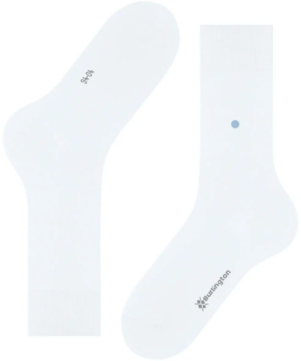 Burlington Lord herensokken, wit (white)