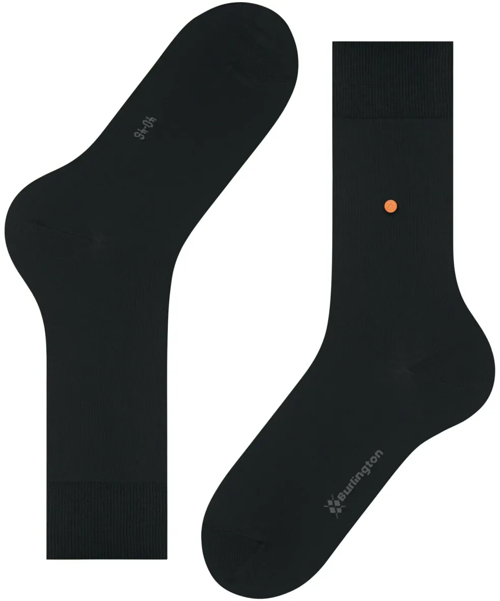 Burlington Lord herensokken, zwart (black)