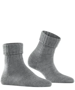 Burlington Plymouth damessokken, grijs (dark grey)