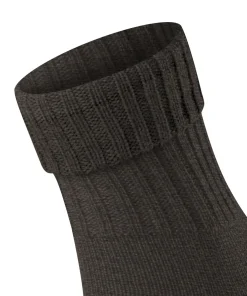 Burlington Plymouth damessokken, bruin (dark brown)