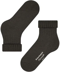 Burlington Plymouth damessokken, bruin (dark brown)