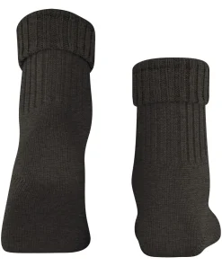 Burlington Plymouth damessokken, bruin (dark brown)