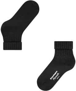 Burlington Plymouth damessokken, zwart (black)