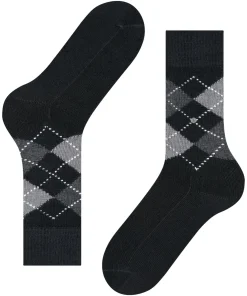 Burlington Preston herensokken, wit (pearl)