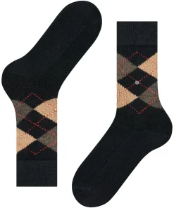 Burlington Preston herensokken, zwart (black-sahara)