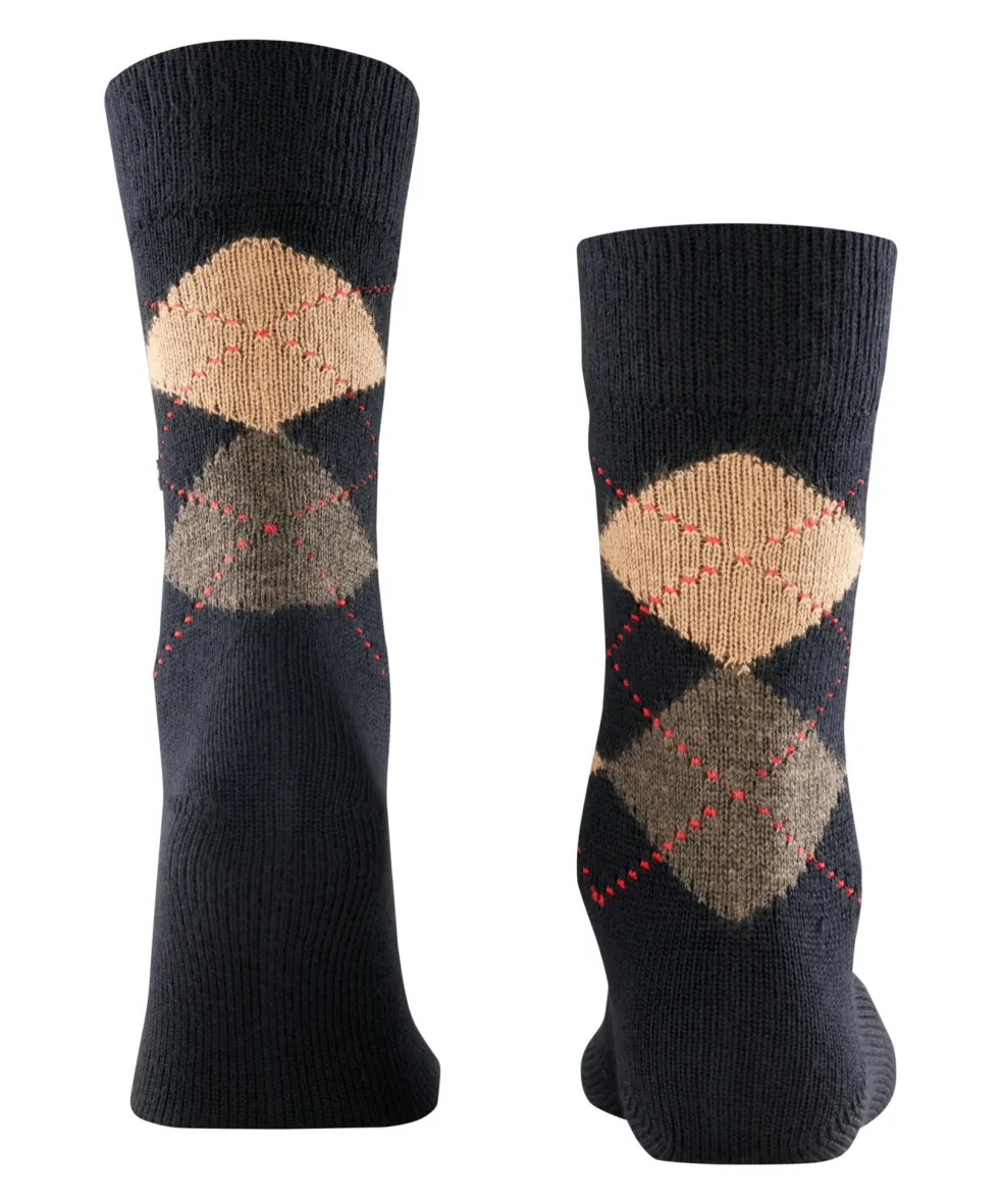 Burlington Preston herensokken, zwart (black-sahara)