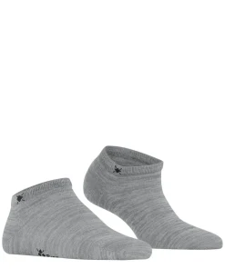 Burlington Soho Vibes dames sneakersokken, grijs (light grey)