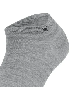 Burlington Soho Vibes dames sneakersokken, grijs (light grey)