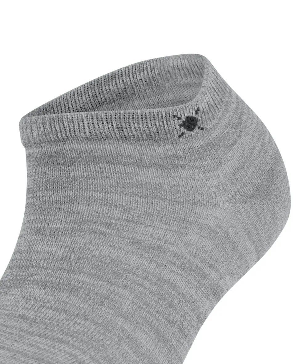 Burlington Soho Vibes dames sneakersokken, grijs (light grey)