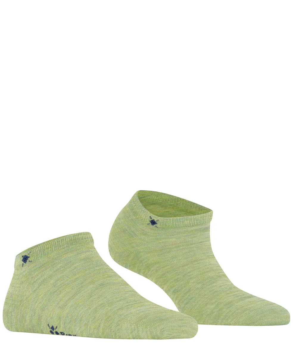 Burlington Soho Vibes dames sneakersokken, groen (peppermint)